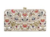 完売【予約限定】茉莉花＜珊瑚＞ がま口長財布［t］